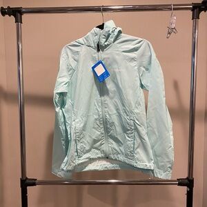 NWT Columbia waterproof windbreaker